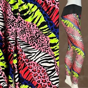 basico : multi patterned leggings